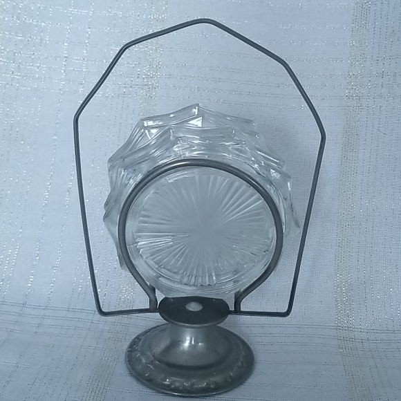 Vintage Glass Coaster Set - Picture 2 of 5